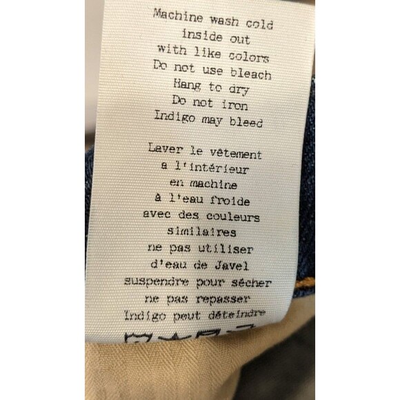 Rag & Bone Men Jean Standard Issue Fit 1 Extra Slim Distressed Button Fly 29x33 - Picture 11 of 12